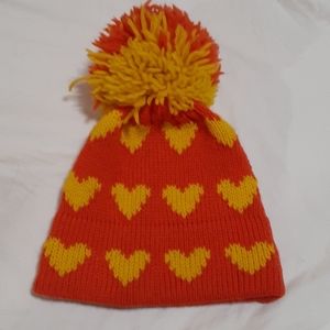 100% Wool minnetonka pompom beanie